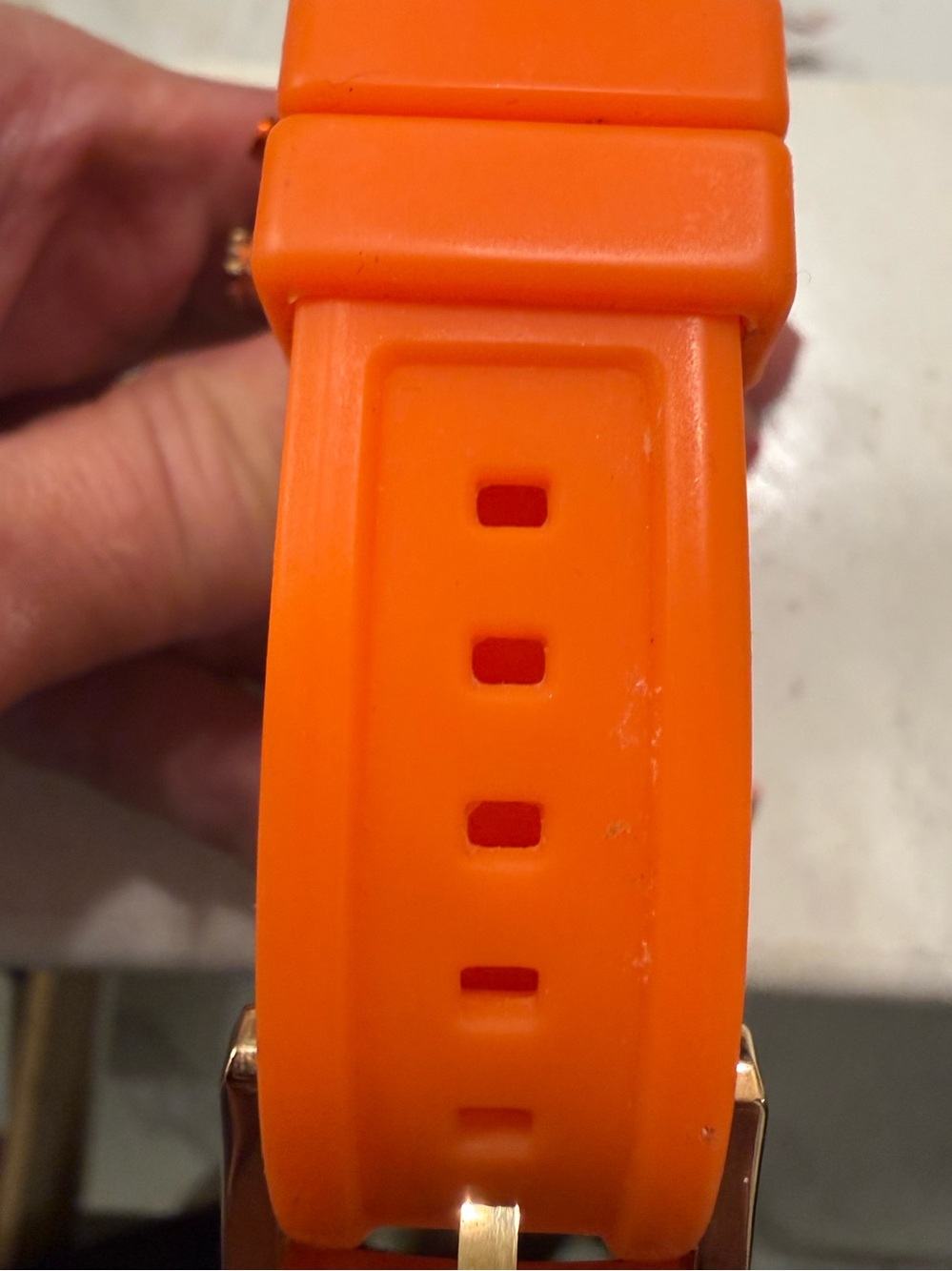 Invicta Bolt Chronograph 25633 Orange & Rose Gold Watch – Abalone Dial – 100M - Picture 8 of 15